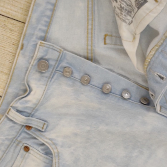 Levi's acid 501 wash button fly skinny jeans - Picture 5 of 15